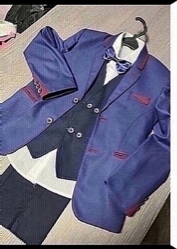 Çocuk takım elbise 7 yaş takım sıfırdır - Görsel 4