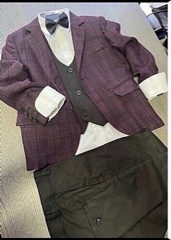 Çocuk takım elbise 6 yaş takım sıfırdır - Görsel 2