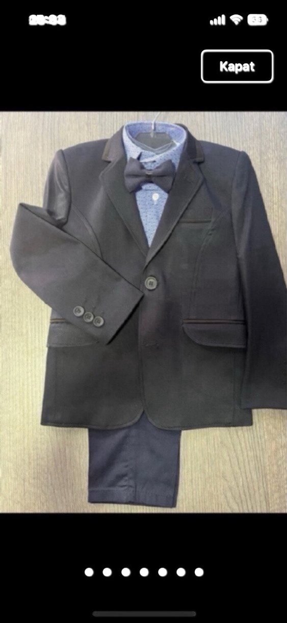 Çocuk takm elbise 5 yaş takım sıfırdır - Görsel 2