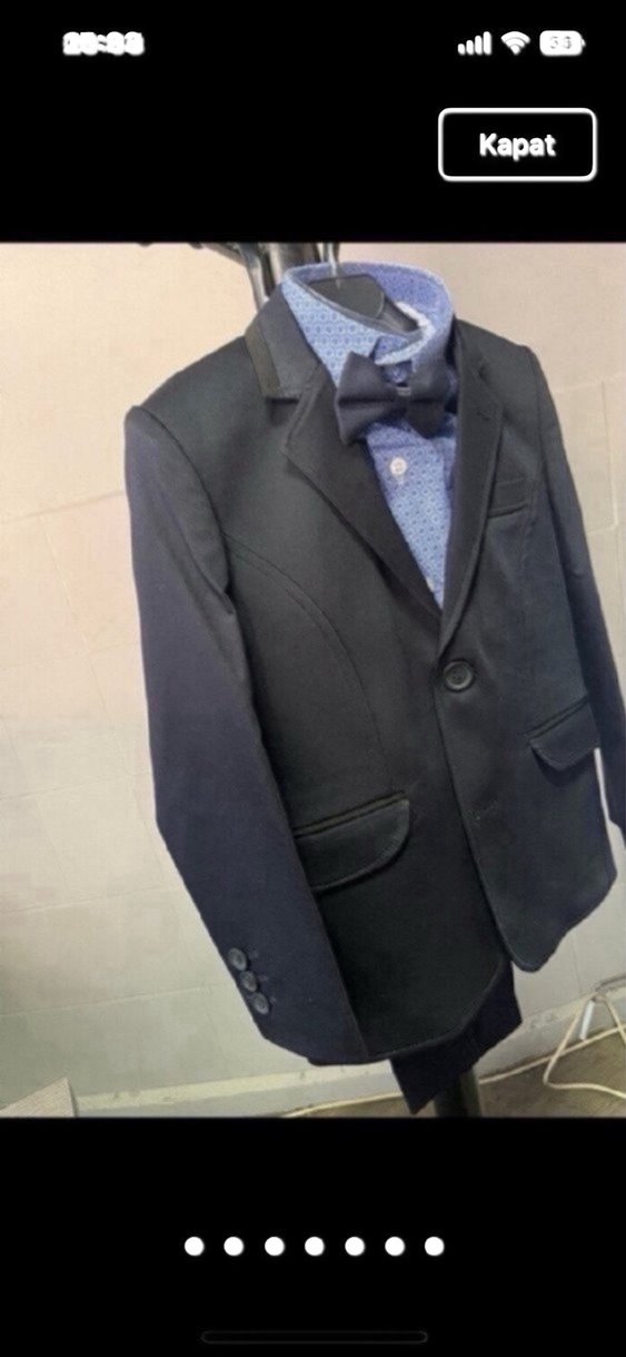 Çocuk takm elbise 5 yaş takım sıfırdır - Görsel 4