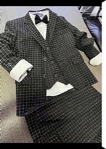 Çocuk takım elbise 2 yaş takım sıfırdır - Görsel 3