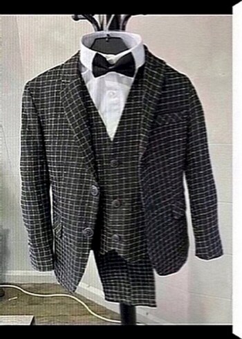 Çocuk takım elbise 7 yaş takım sıfırdır - Görsel 7