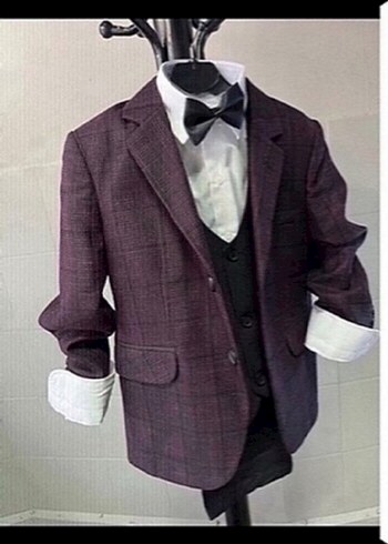 Çocuk takım elbise 6 yaş takım sıfırdır - Görsel 3