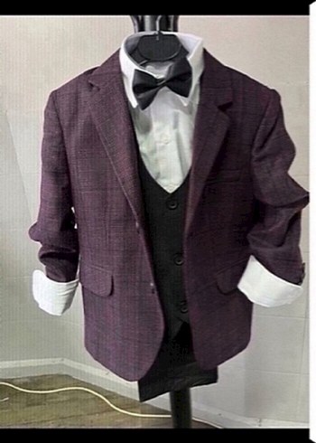 Çocuk takım elbise 6 yaş takım sıfırdır - Görsel 6