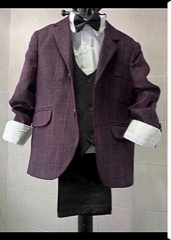 Çocuk takım elbise 6 yaş takım sıfırdır - Görsel 5