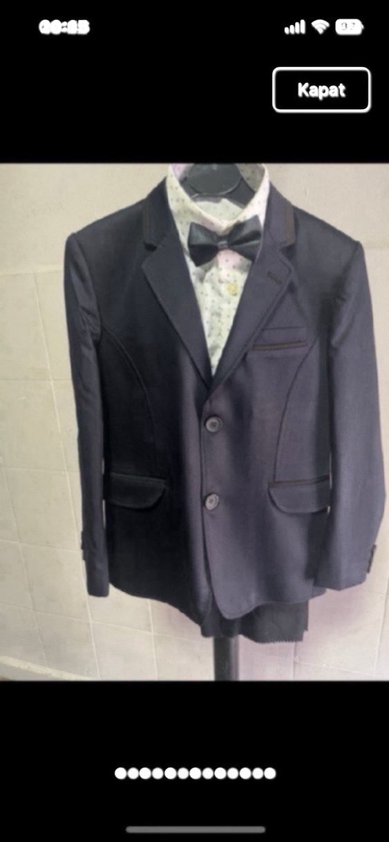 Çocuk takım elbise 8 yaş takım sıfırdır - Görsel 4