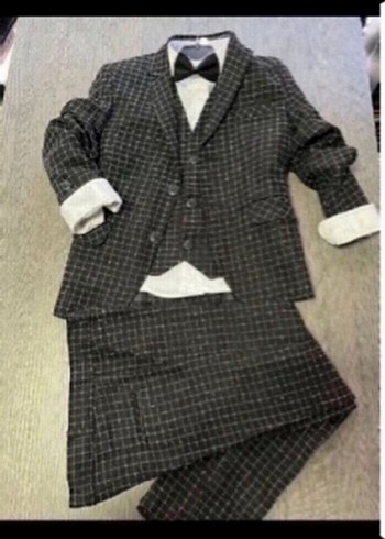 Çocuk takım elbise 7 yaş takım sıfırdır - Görsel 4