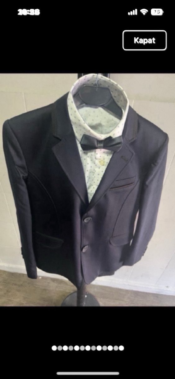 Çocuk takım elbise 8 yaş takım sıfırdır - Görsel 4