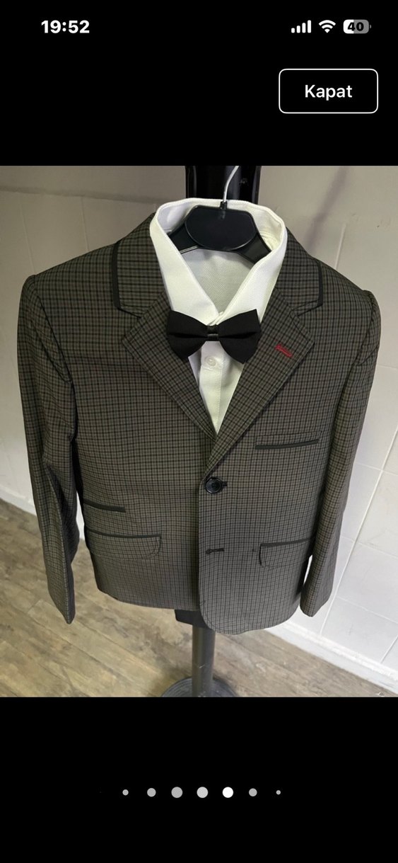Çocuk takım elbise 7 yaş takım sıfırdır - Görsel 2