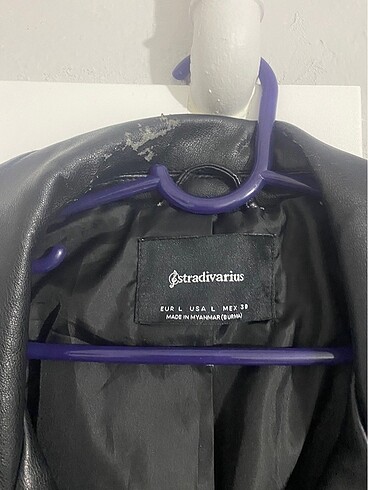 Stradivarius Stradivarius deri biker ceket
