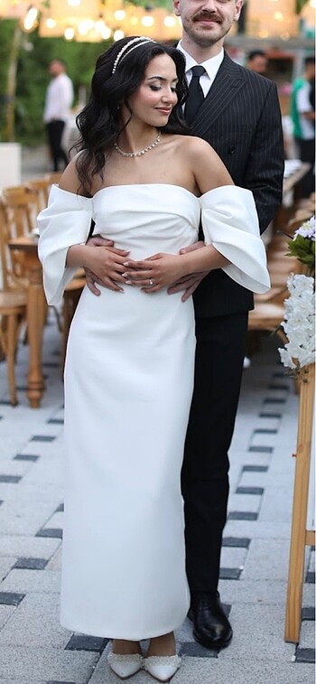 s Beden beyaz Renk Beyaz Söz Nikah Elbisesi