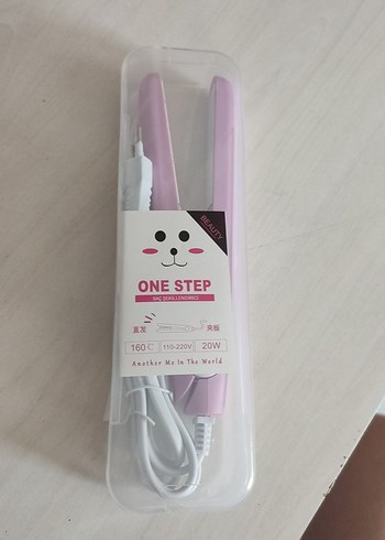 Pembe Pastel Saç Düzleştirici 160°C 20W