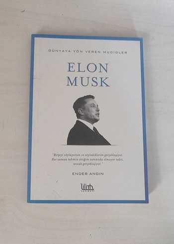 Elon Musk Biyografi Kitabı - Ender Angın