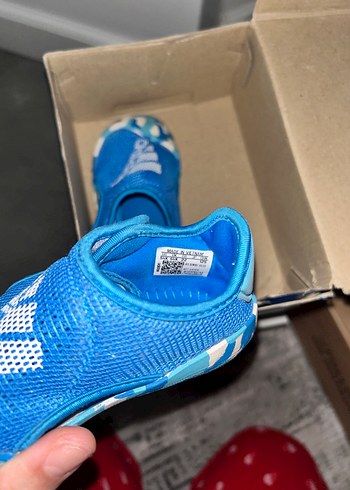 Adidas Mavi Bağcıksız Erkek Çocuk Terliği