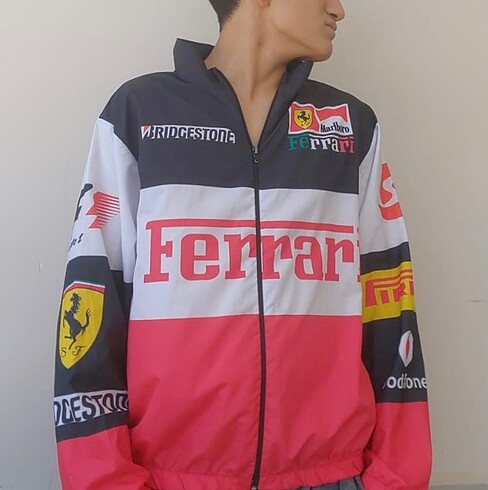 Unisex Ferrari Paraşüt Ceket XL