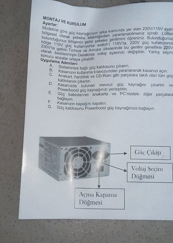 1000W Yüksek Güç Kaynağı PSU - Görsel 14