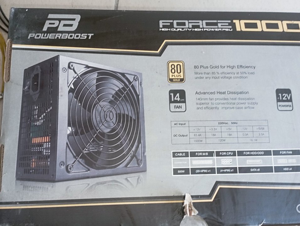 1000W Yüksek Güç Kaynağı PSU - Görsel 2