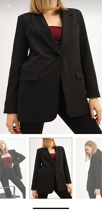 Quzu Blazer Ceket