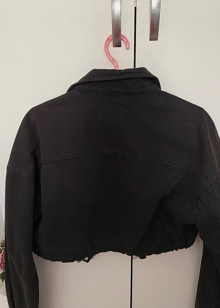 Siyah kısa ceket - Görsel 4