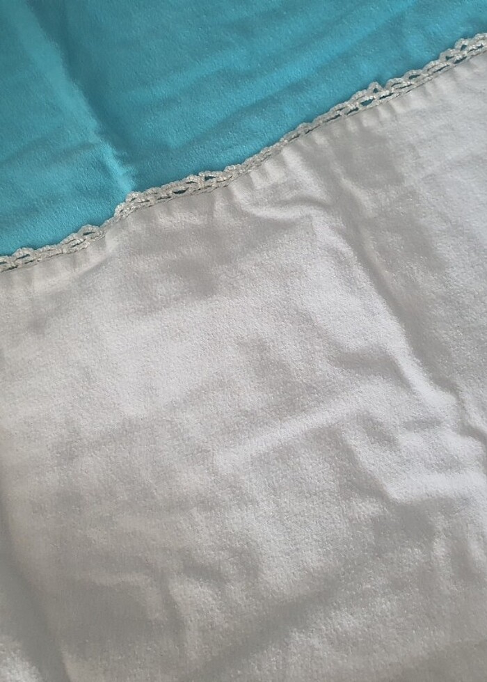 Çift taraflı pamuk bebek battaniyesi  - Görsel 2