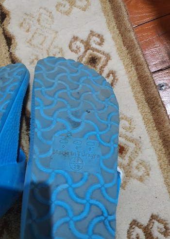 Mavi Tokalı çocuk terlik 28-29 numara - Görsel 5