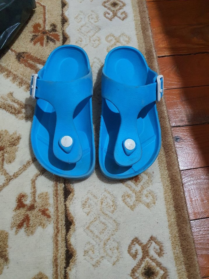 Mavi Tokalı çocuk terlik 28-29 numara - Görsel 2