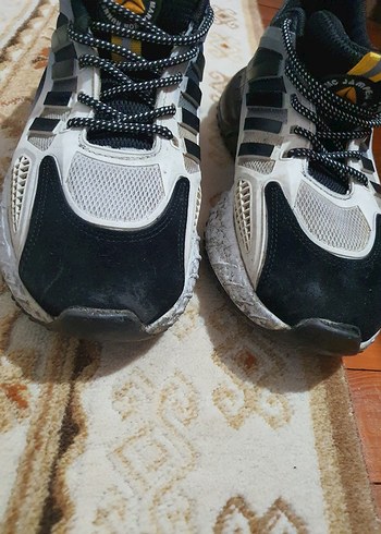 Beyaz Gri Erkek Yılan Desenli Spor Ayakkabı 42 numara - Görsel 2