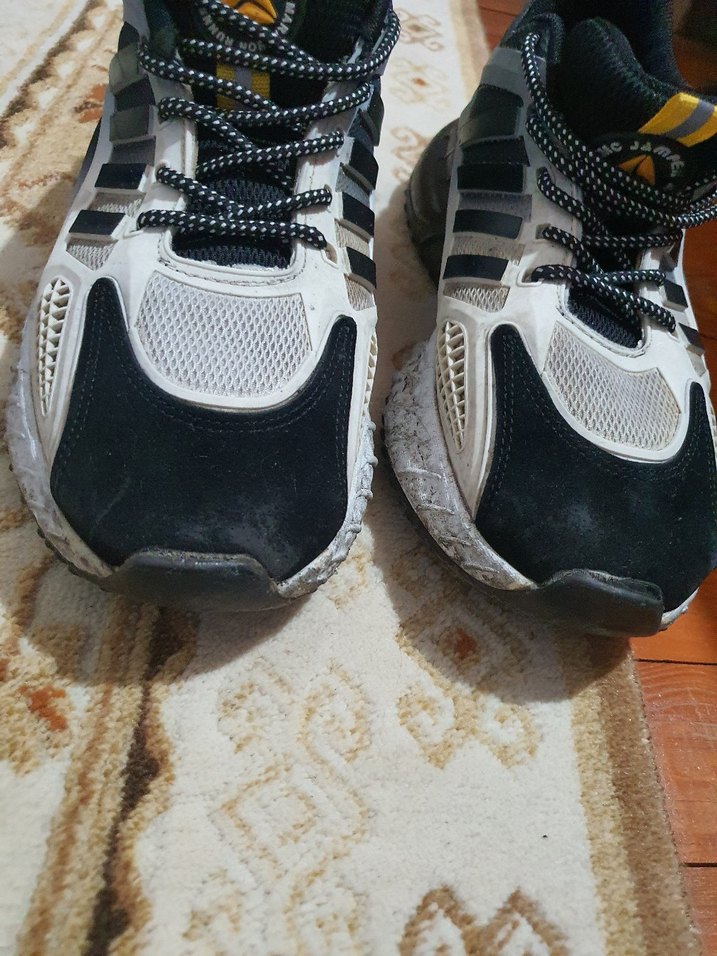 Beyaz Gri Erkek Yılan Desenli Spor Ayakkabı 42 numara - Görsel 2