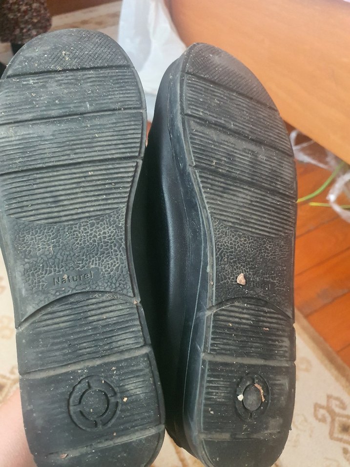 Siyah Tokalı Kadın Günlük Oxford Ayakkabı - Görsel 5