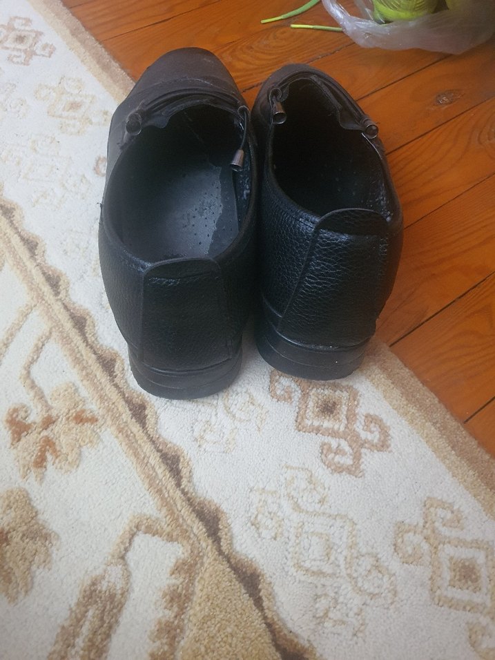 Siyah Tokalı Kadın Günlük Oxford Ayakkabı - Görsel 3