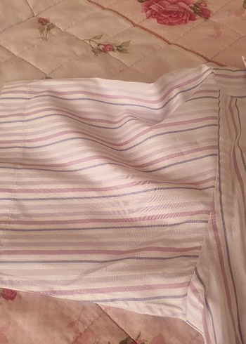 Beyaz Kısa Kollu Pamuklu Erkek Gömlek L beden - Görsel 7