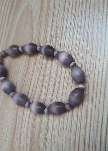 Altın Renkli Boncuklu Kadın Kolye - Görsel 8