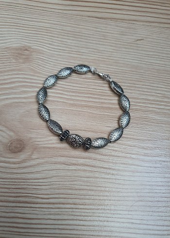 Altın Renkli Boncuklu Kadın Kolye - Görsel 11