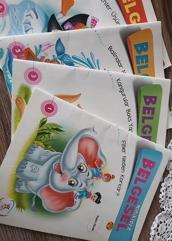 Çocuklar için Eğitici Kitap Seti - Görsel 7