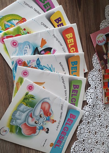 Çocuklar için Eğitici Kitap Seti - Görsel 6
