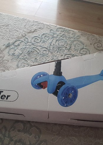 Kırmızı Çocuk Scooterı 3 kademe boyu uzatilabilir - Görsel 12