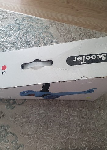 Kırmızı Çocuk Scooterı 3 kademe boyu uzatilabilir - Görsel 11