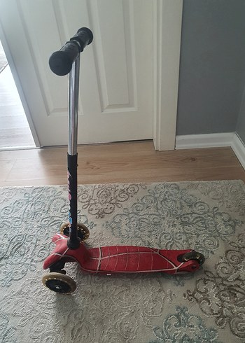 Kırmızı Çocuk Scooterı 3 kademe boyu uzatilabilir - Görsel 5