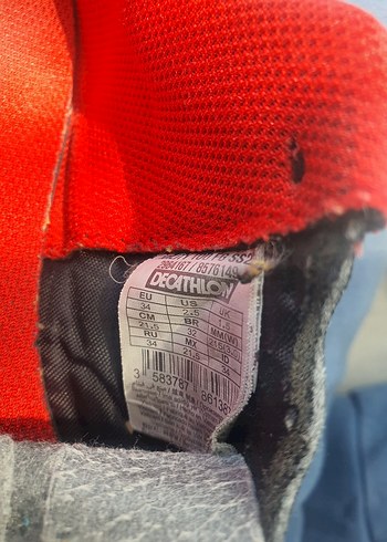 Siyah çocuk  Futbol Ayakkabısı Velcro Kapatmalı 34 numara - Görsel 5