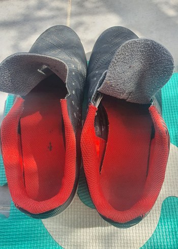 Siyah çocuk  Futbol Ayakkabısı Velcro Kapatmalı 34 numara - Görsel 4