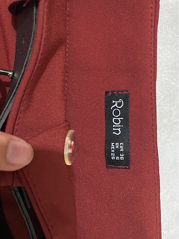 s Beden bordo Renk Bordo mini etek