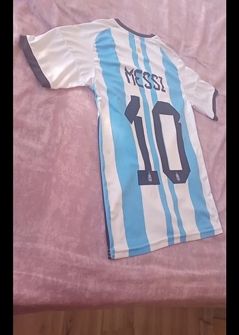 Mavi Beyaz Erkek Spor Forması Kısa Kollu - Görsel 3