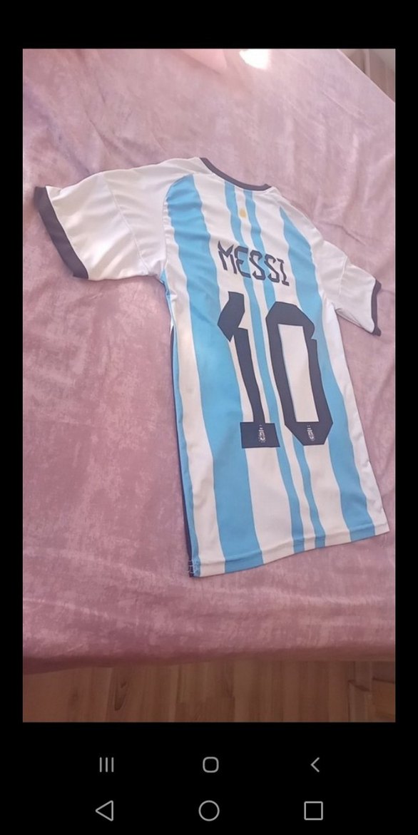 Mavi Beyaz Erkek Spor Forması Kısa Kollu - Görsel 3