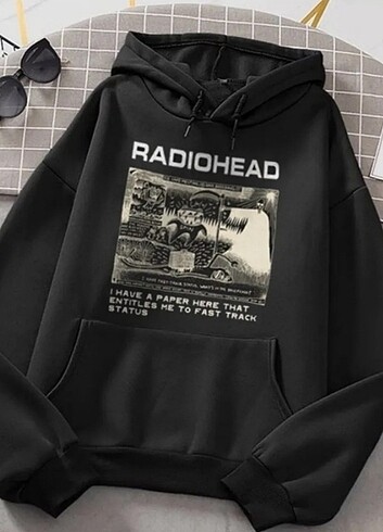 Baskılı Kapşonlu swehetshirt 