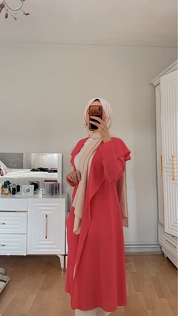 Armine Pembe Kimono