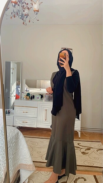 Armine Haki Elbise