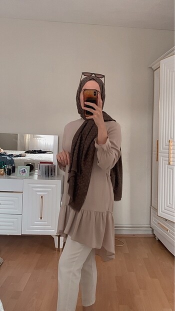 m Beden ten rengi Renk Bej Tunik