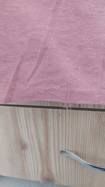 s Beden pembe Renk H&M Basics Pembe Tişört