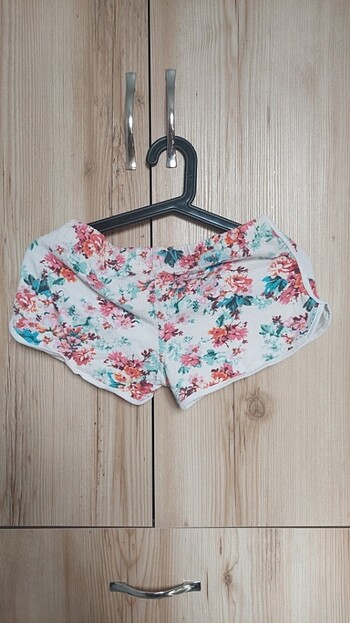 Diğer Çiçekli Cheeky Mini Şort