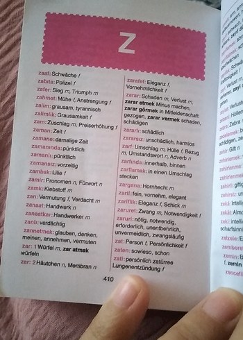 Almanca Türkçe Sözlük - Görsel 6